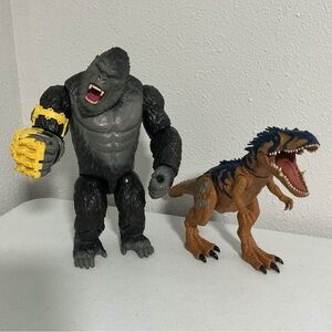 Giant Kong Action Figure 11" Godzilla & Jurassic world meekerorum attack figure
